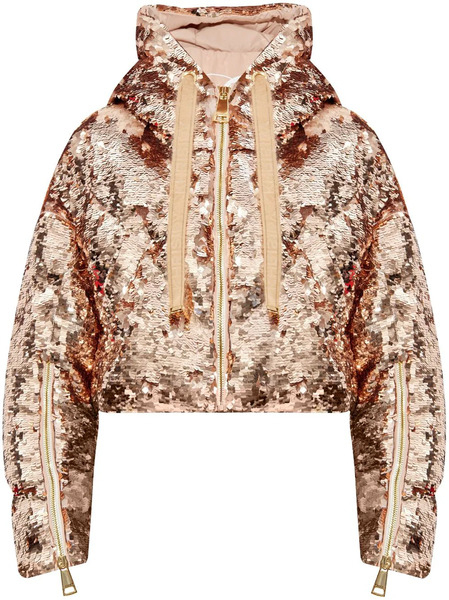  Khrisjoy Paillette Embellishment Jacket - Neutrals 