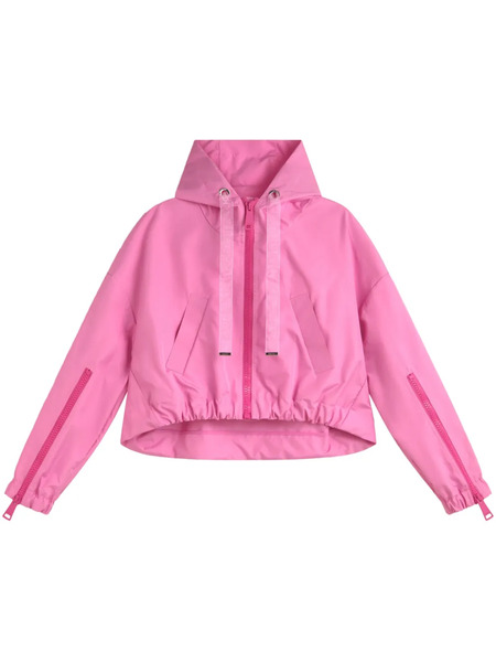  Khrisjoy Zip-up Hooded Jacket - Pink 