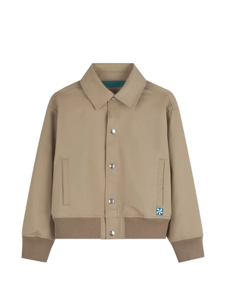  Kids Around Tennis Club-embroidery Jacket - Neutrals 