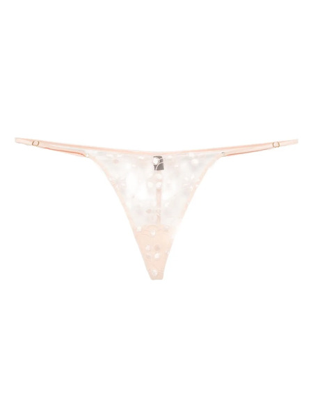  Kiki De Montparnasse Rosette Thong - Neutrals 
