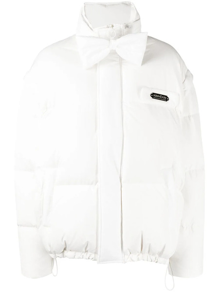  Kimhekim Logo-patch Puffer Jacket - White 