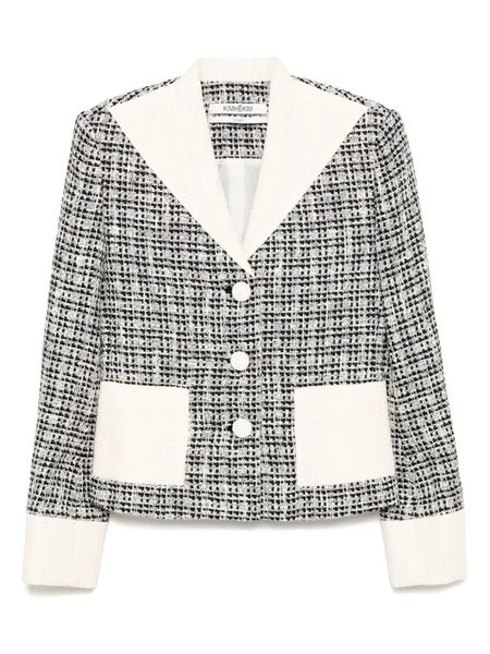  Kimhekim Malevich Tweed Jacket - Black 