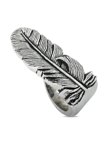  King Baby Sterling Silver Feather Ring 