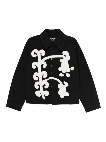  Kinyan Lam Embroidered Jacket - Black 