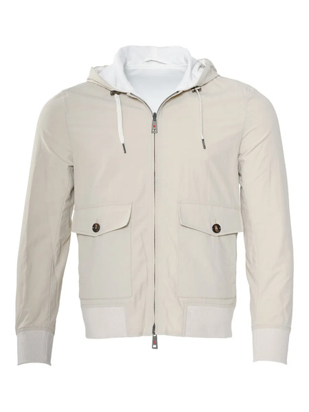  Kired Jeff Reversible Hooded Jacket - Neutrals 