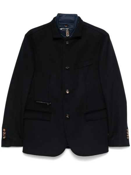  Kired Layered-effect Blazer - Blue 