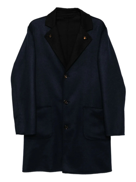  Kired Single Breasted Coat - Blue 