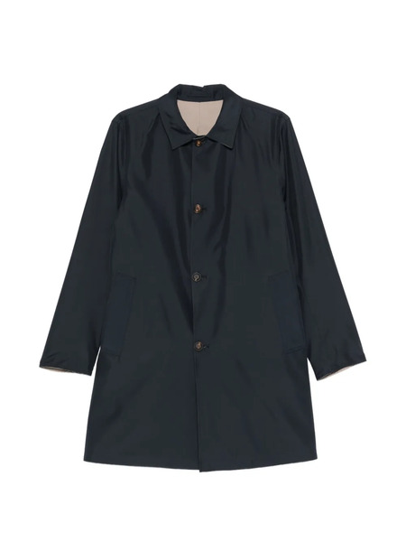  Kired Single-breasted Coat - Blue 