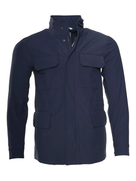  Kired Yari Flap-pockets Jacket - Blue 