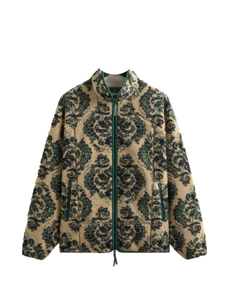  Kith Damask Floral Sherpa Jacket - Neutrals 