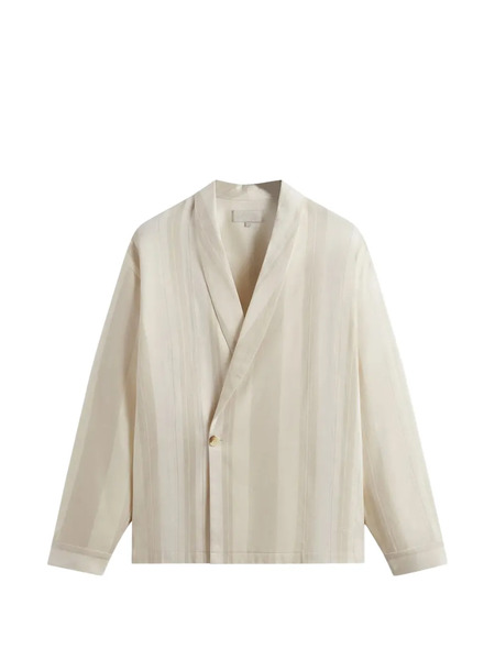  Kith Long-sleeve Crossover Shirt - Neutrals 