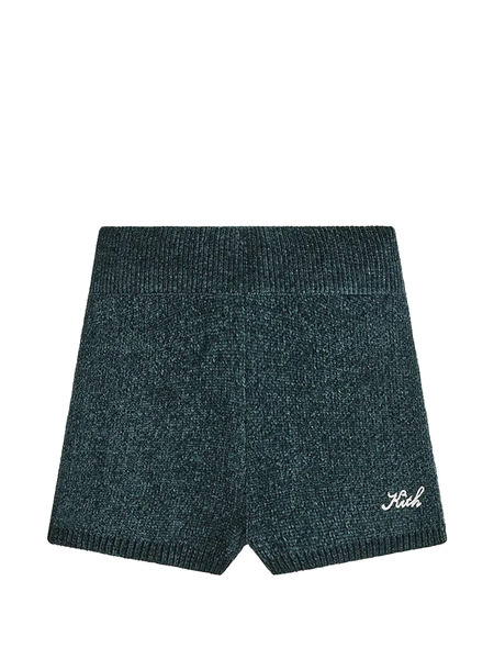  Kith Mica Sweater Knitted Mini Shorts - Green 