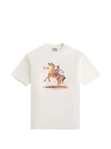  Kith Rodeo Print T-shirt - Neutrals 