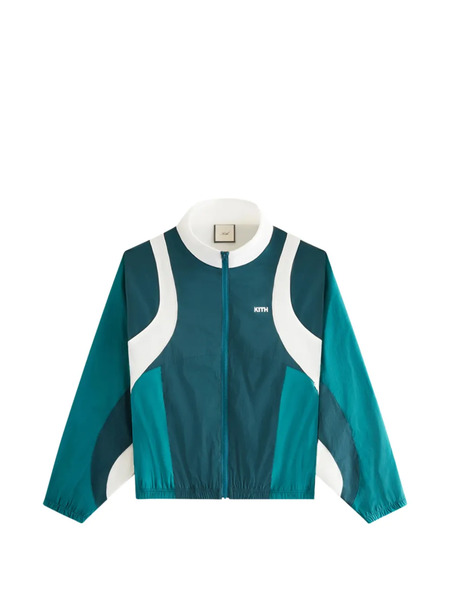  Kith Seamed Zip Allium Track Jacket - Green 