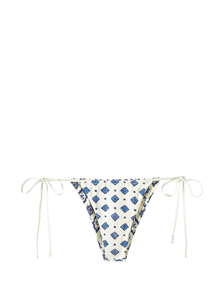  Kith Tova Tie-fastening Bikini Bottom - White 