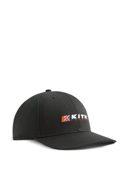 Kith Twill Baseball Cap - Black 