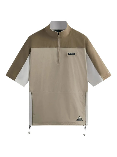  Kith X Columbia Logo-patch Shirt - Neutrals 