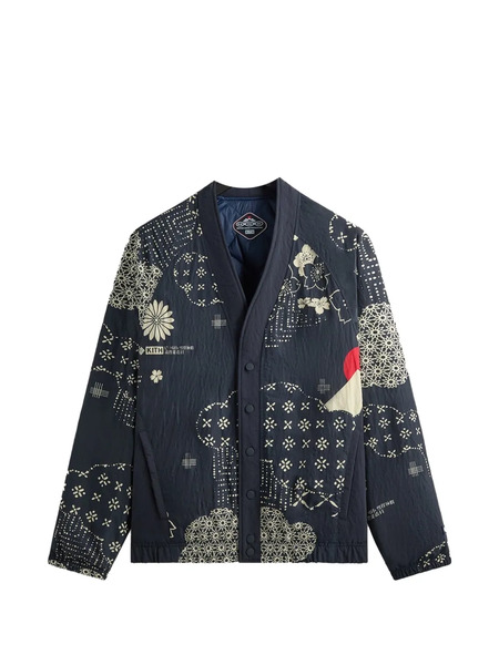  Kith X Columbia Reversible Sweater - Blue 