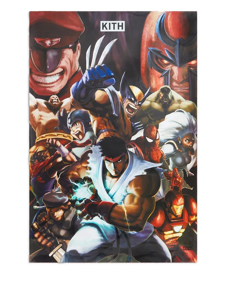  Kith X Marvel Comics Poster - Red 