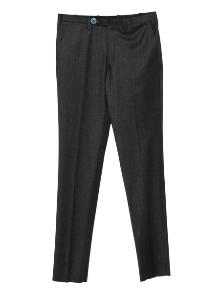  Kiton Button-fastening Trousers - Grey 