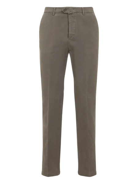  Kiton Button Trousers - Brown 