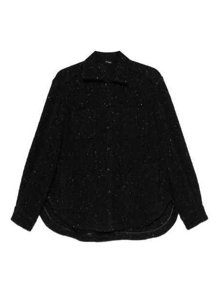  Kiton Buttoned Jacket - Black 