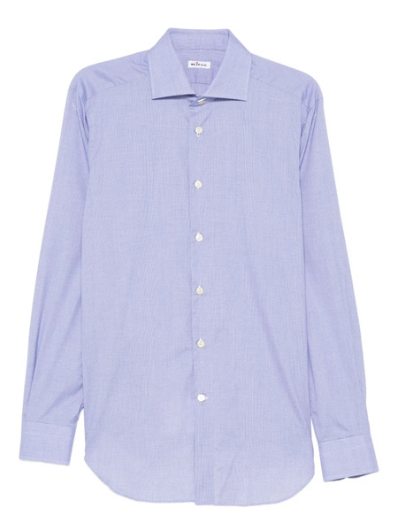  Kiton Buttoned Shirt - Blue 