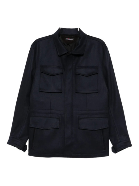  Kiton Cashmere Jacket - Blue 