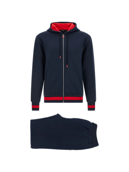  Kiton Contrast-band Tracksuit - Blue 