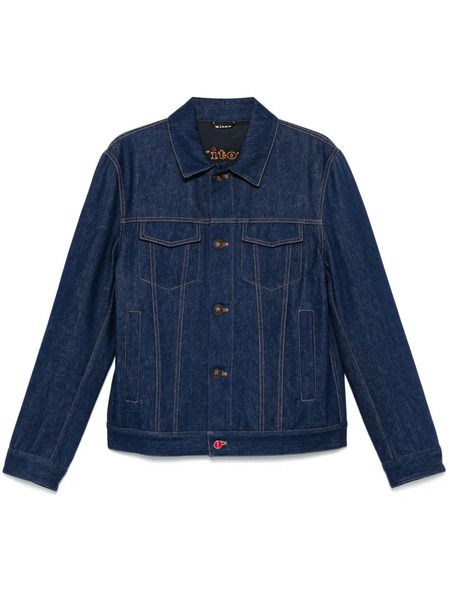  Kiton Denim Jacket - Blue 