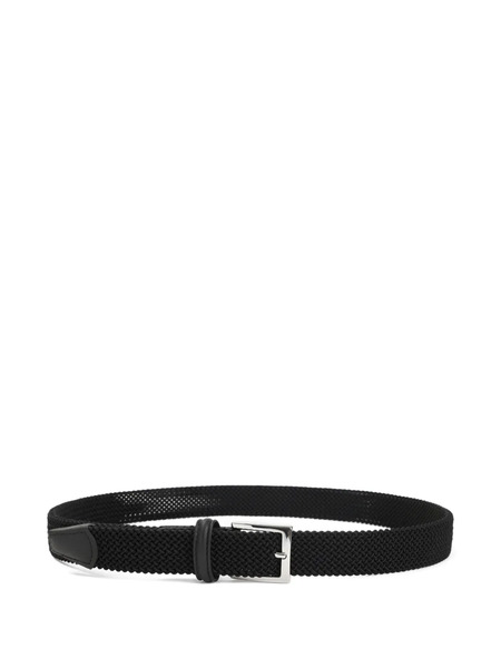  Kiton Elastic Belt - Black 