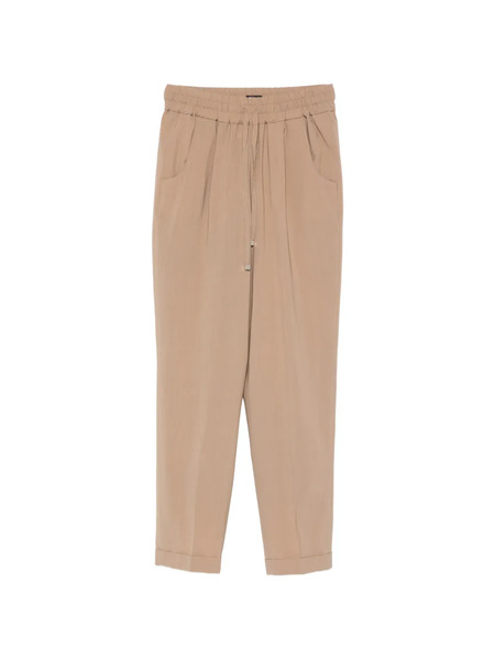  Kiton Elasticated-waistband Trousers - Neutrals 