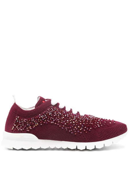  Kiton Embellished Trainers - Red 