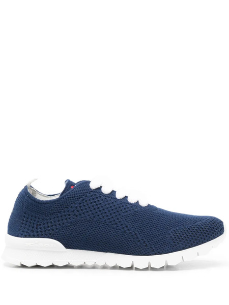  Kiton Fits Knitted Sneakers - Blue 