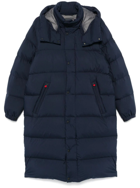  Kiton Hooded Puffer Coat - Blue 