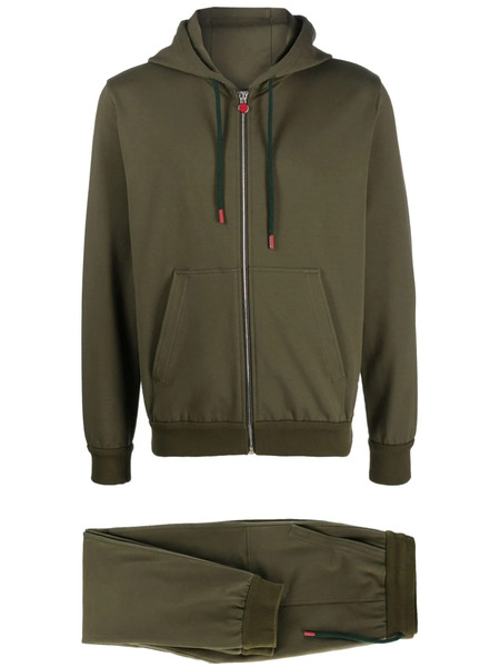  Kiton Hooded Tracksuit Set - Green 