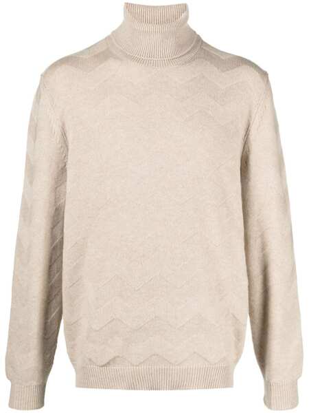  Kiton Jersey Cashmere Jumper - Neutrals 