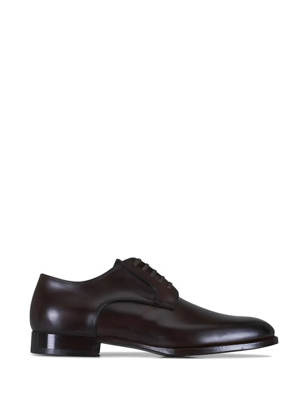  Kiton Lace-up Derby Shoes - Brown 