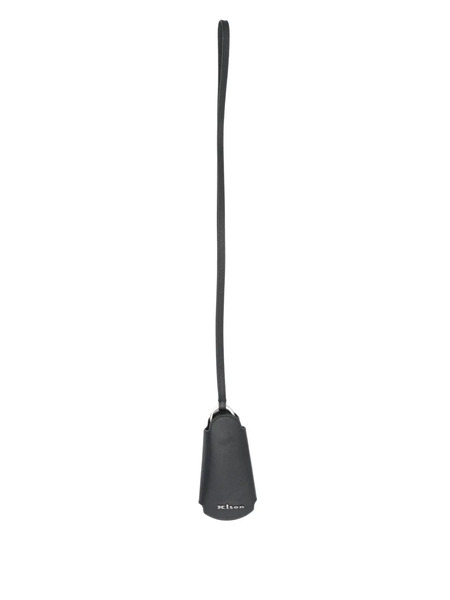  Kiton Leather Keyring - Black 