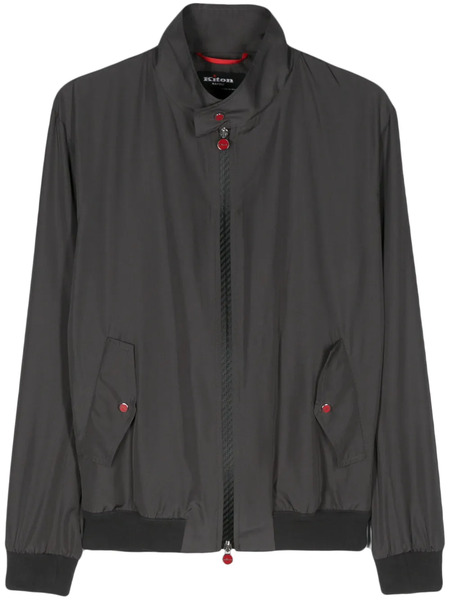  Kiton Lightweight Bomber Jacket - Grey 