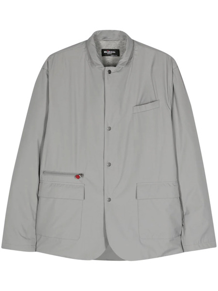  Kiton Lightweight Zip-up Jacket - Grey 