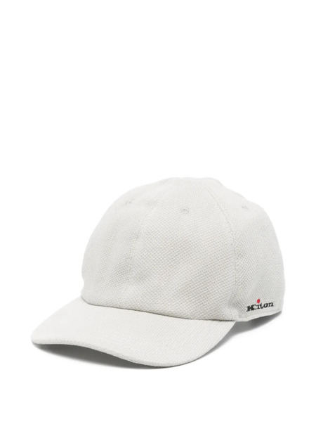  Kiton Logo-embroidered Baseball Cap - Grey 