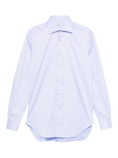  Kiton Long-sleeve Button-down Shirt - Blue 