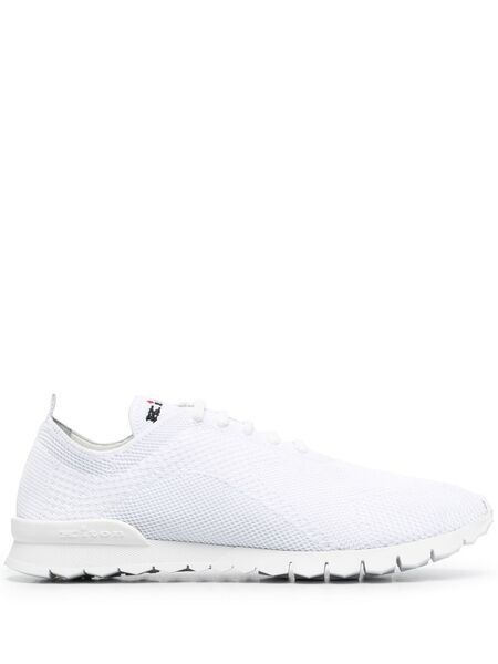  Kiton Mesh Low-top Sneakers - White 