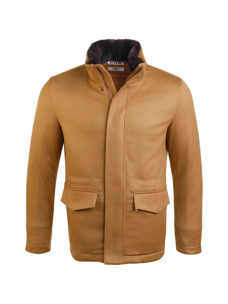  Kiton Mutp Coat - Brown 