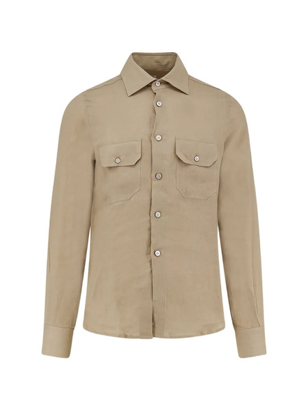  Kiton Pocket Shirt - Neutrals 