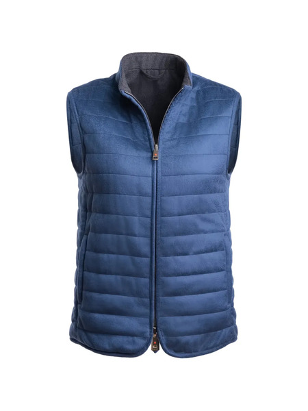  Kiton Rea Gilet - Blue 