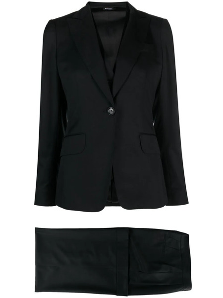 Kiton Single-breasted Virgin-wool Suit - Black 