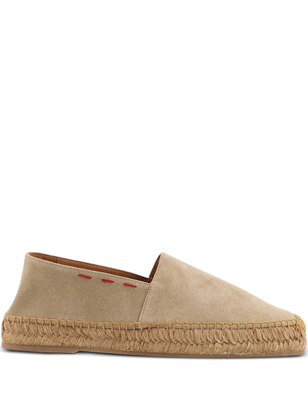  Kiton Stitch-detail Espadrilles - Neutrals 