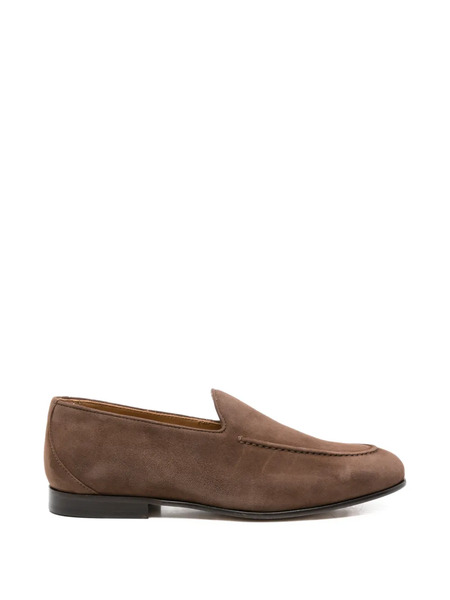  Kiton Suede Loafers - Brown 
